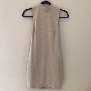 Cream Body-con Dress